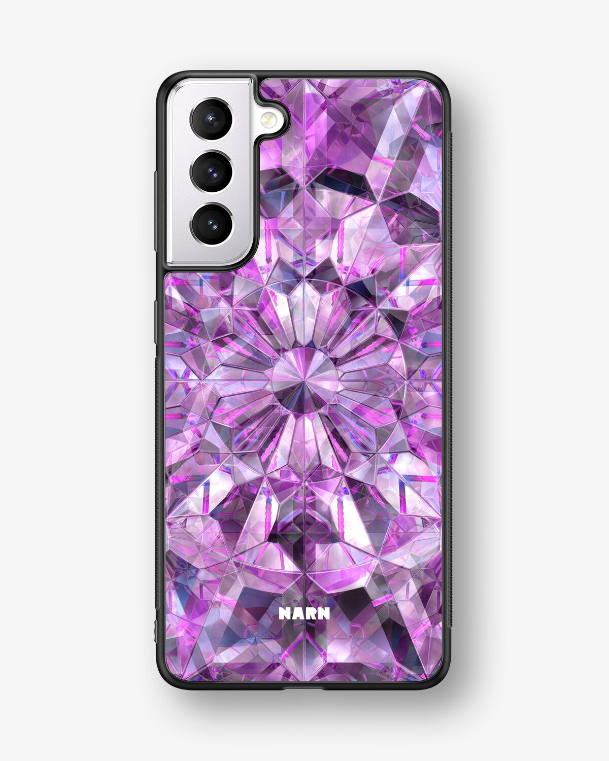 Samsung Galaxy S21 Plus Hard Case – Lavender Crystals - View 1