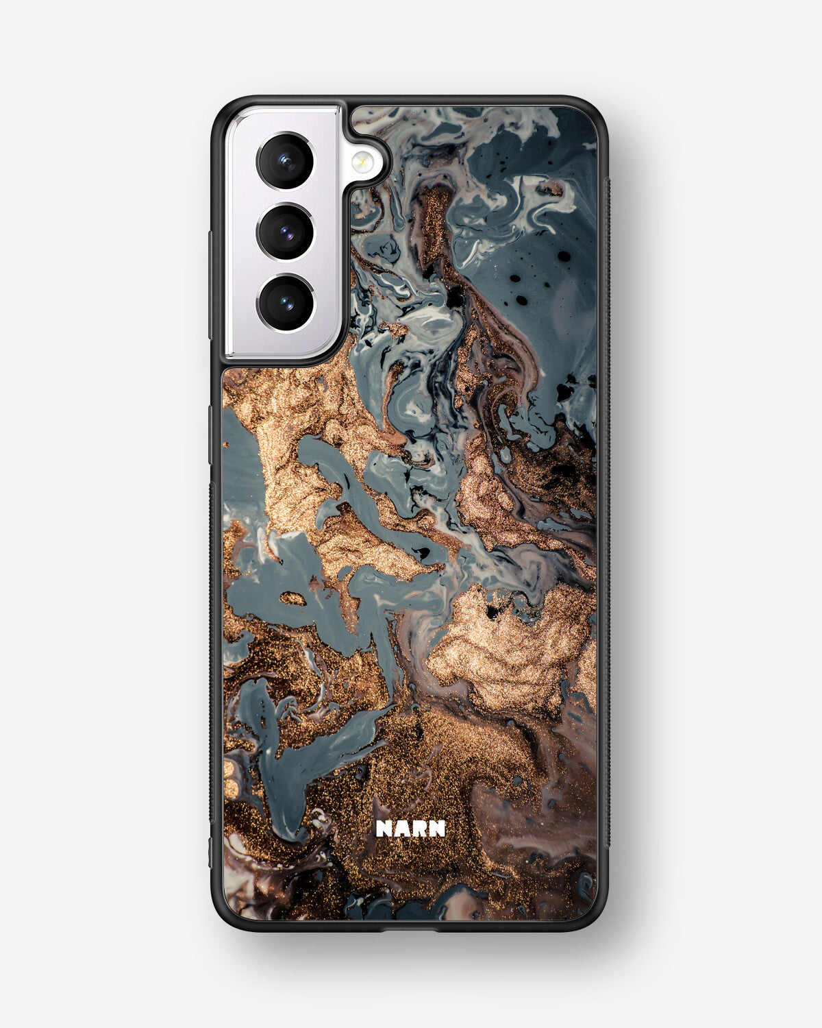 Samsung Galaxy S21 Plus Hard Case – Molten Gold - View 1