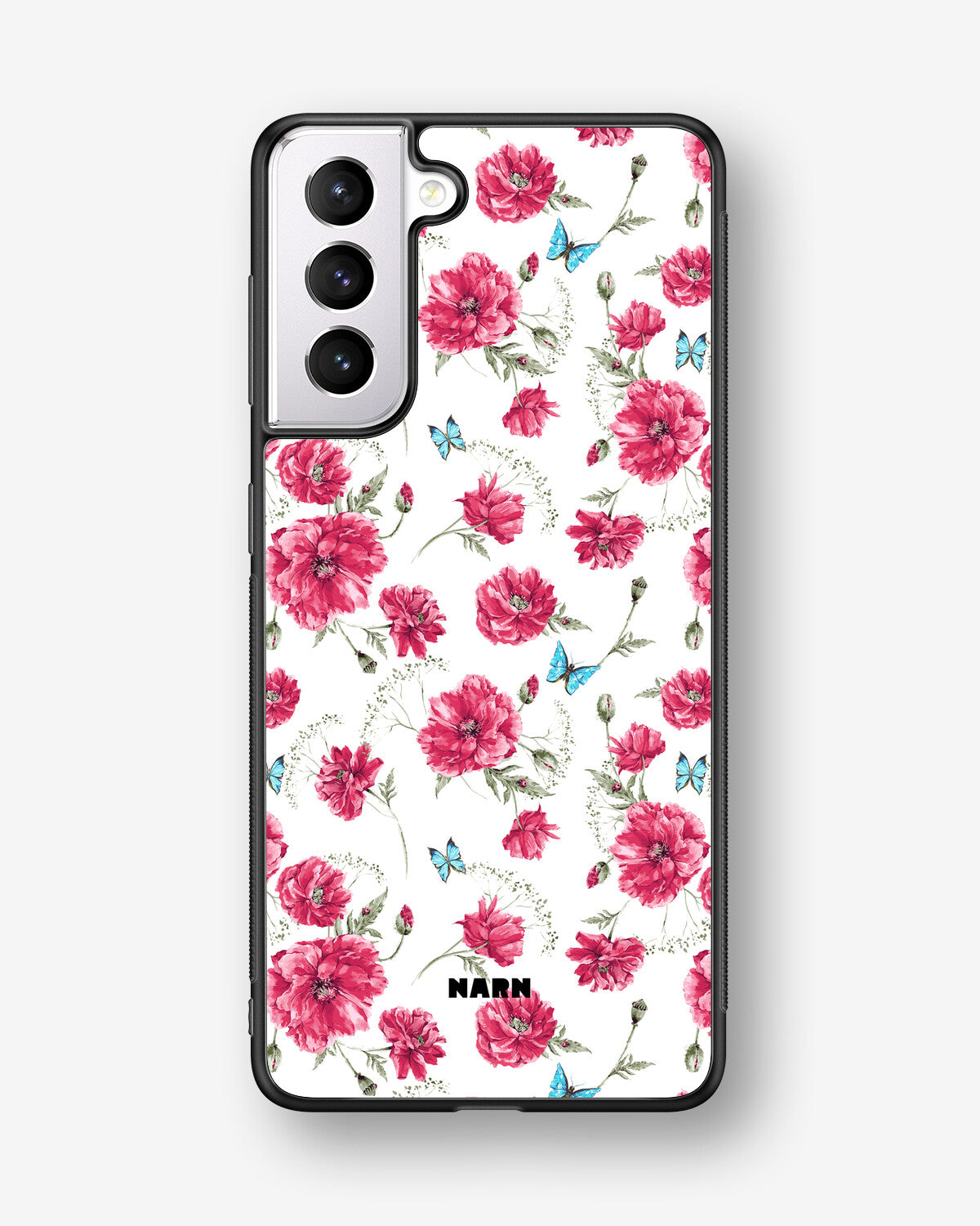 Samsung Galaxy S21 Plus Hard Case – Poppies in Bloom - View 1
