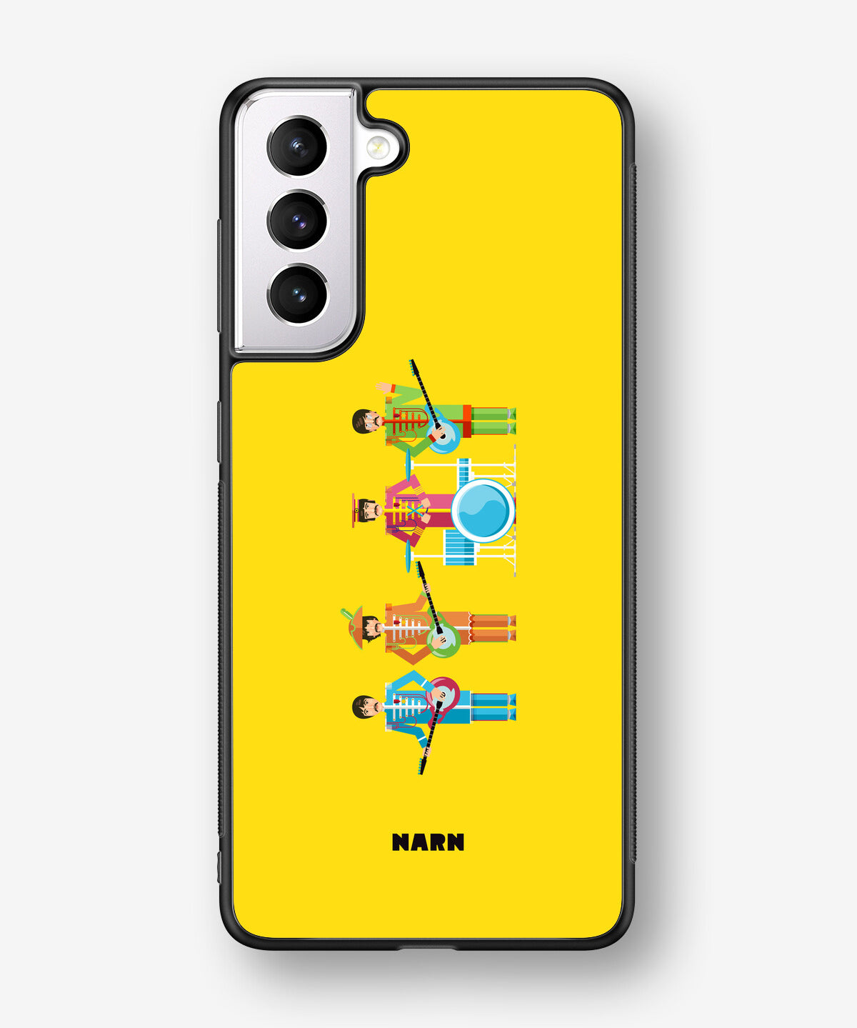 Samsung Galaxy S21 Hard Case – Beatles Yellow - View 1