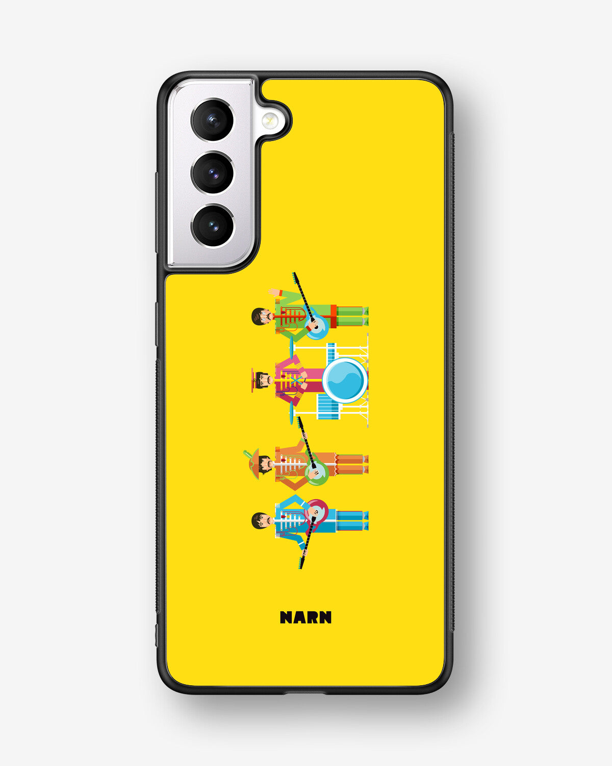 Samsung Galaxy S21 Hard Case – Beatles Yellow - View 1