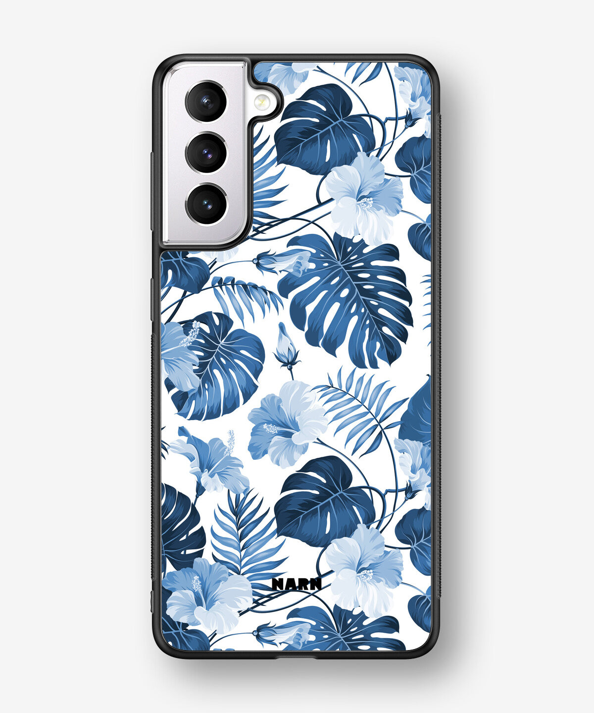 Samsung Galaxy S21 Hard Case – Blue Tropics - View 1