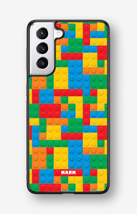 Samsung Galaxy S21 Hard Case – Building Bricks - View 1