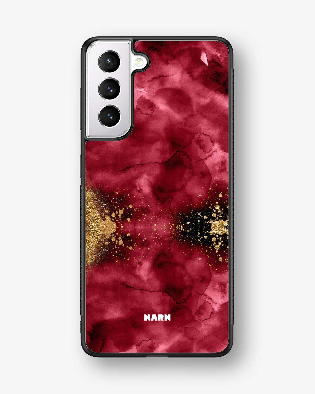 Samsung Galaxy S21 Hard Case – Burgendy Shimmer - View 1