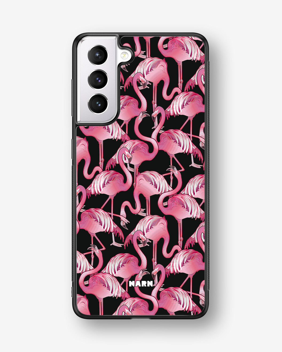 Samsung Galaxy S21 Hard Case – Flamingos - View 1