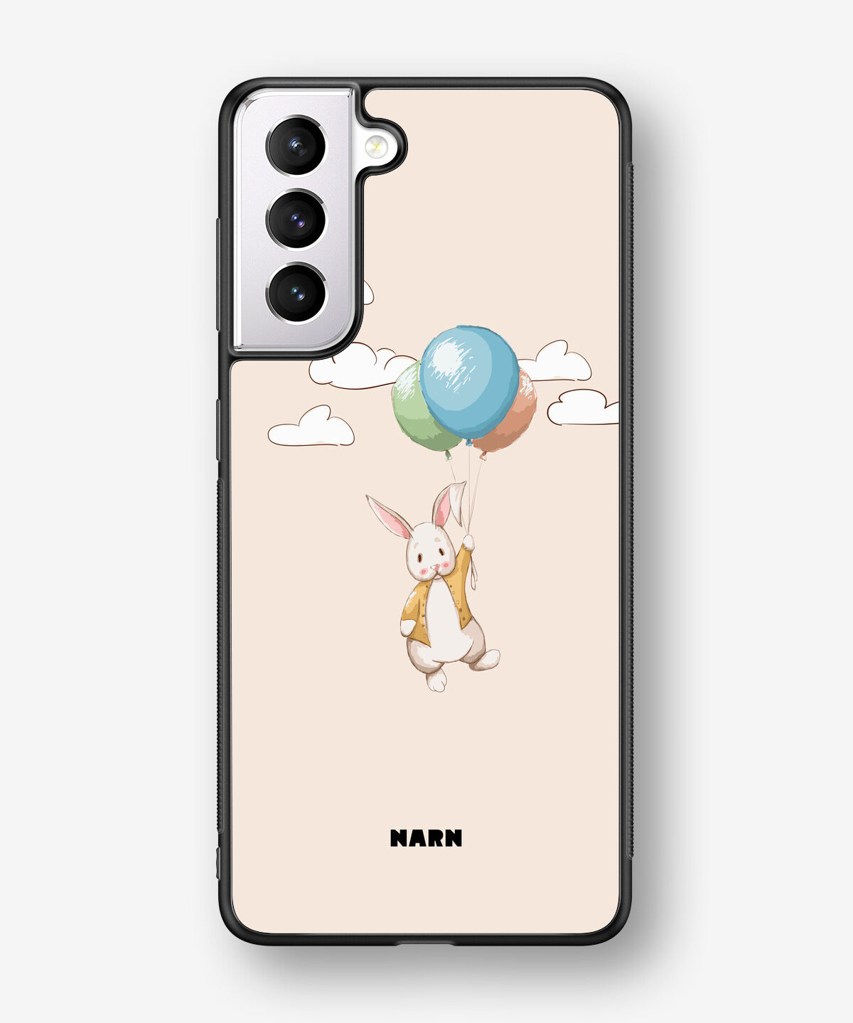Samsung Galaxy S21 Hard Case – Flying Rabbit - View 1