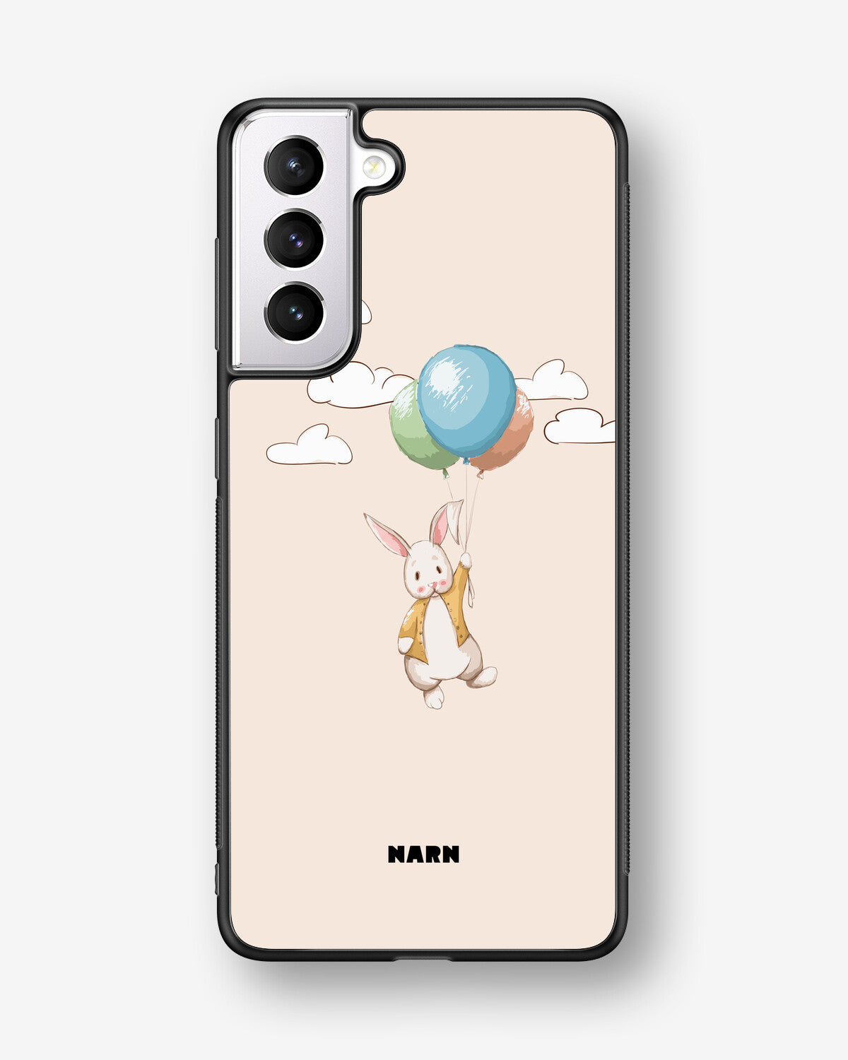 Samsung Galaxy S21 Hard Case – Flying Rabbit - View 1