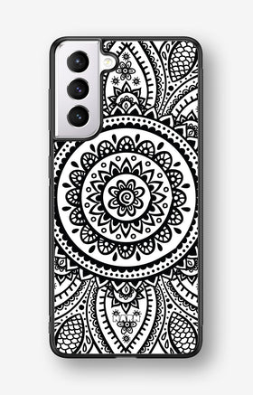 Samsung Galaxy S21 Hard Case – Henna Mandala - View 1