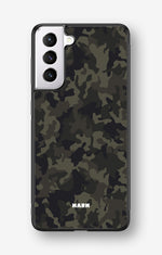 Samsung Galaxy S21 Hard Case – Jungle Green Camo - View 1