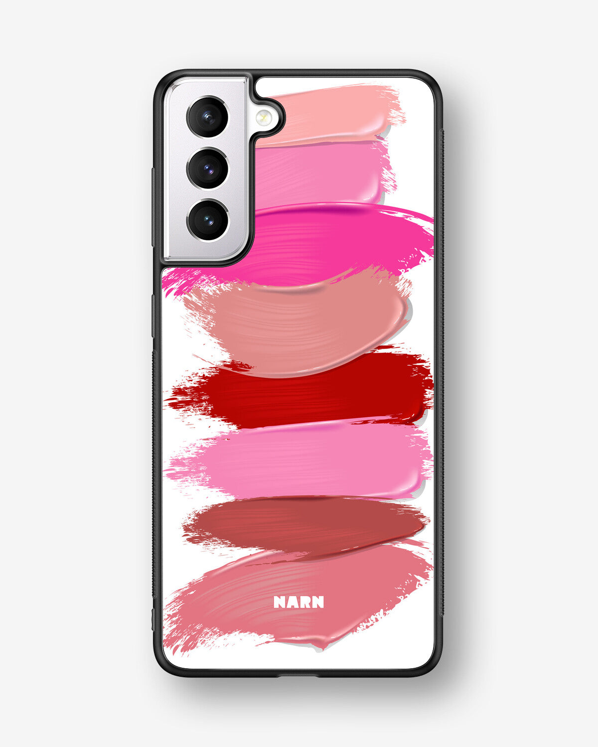 Samsung Galaxy S21 Hard Case – Lipstick Smears - View 1