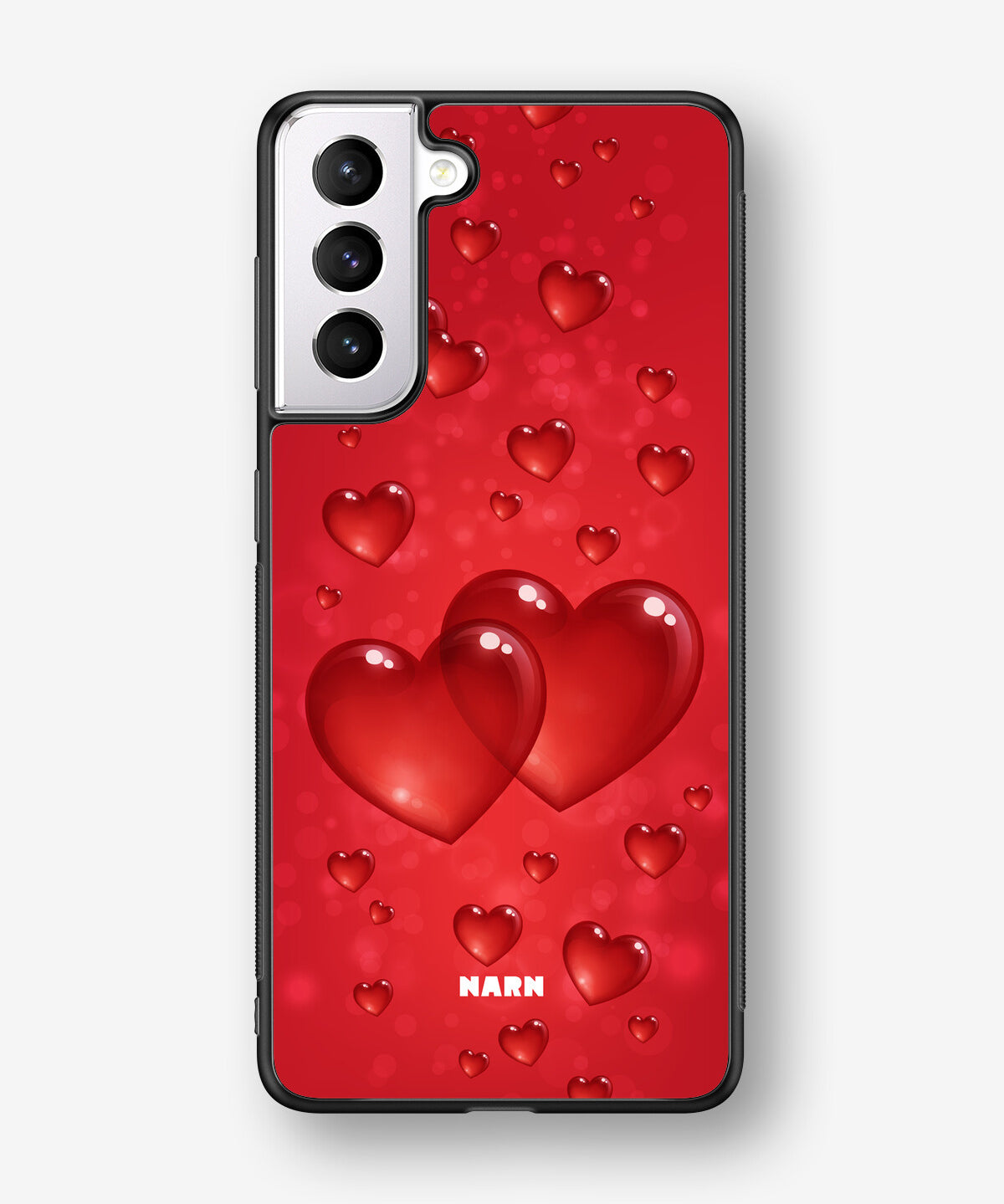 Samsung Galaxy S21 Hard Case – Red Romance - View 1