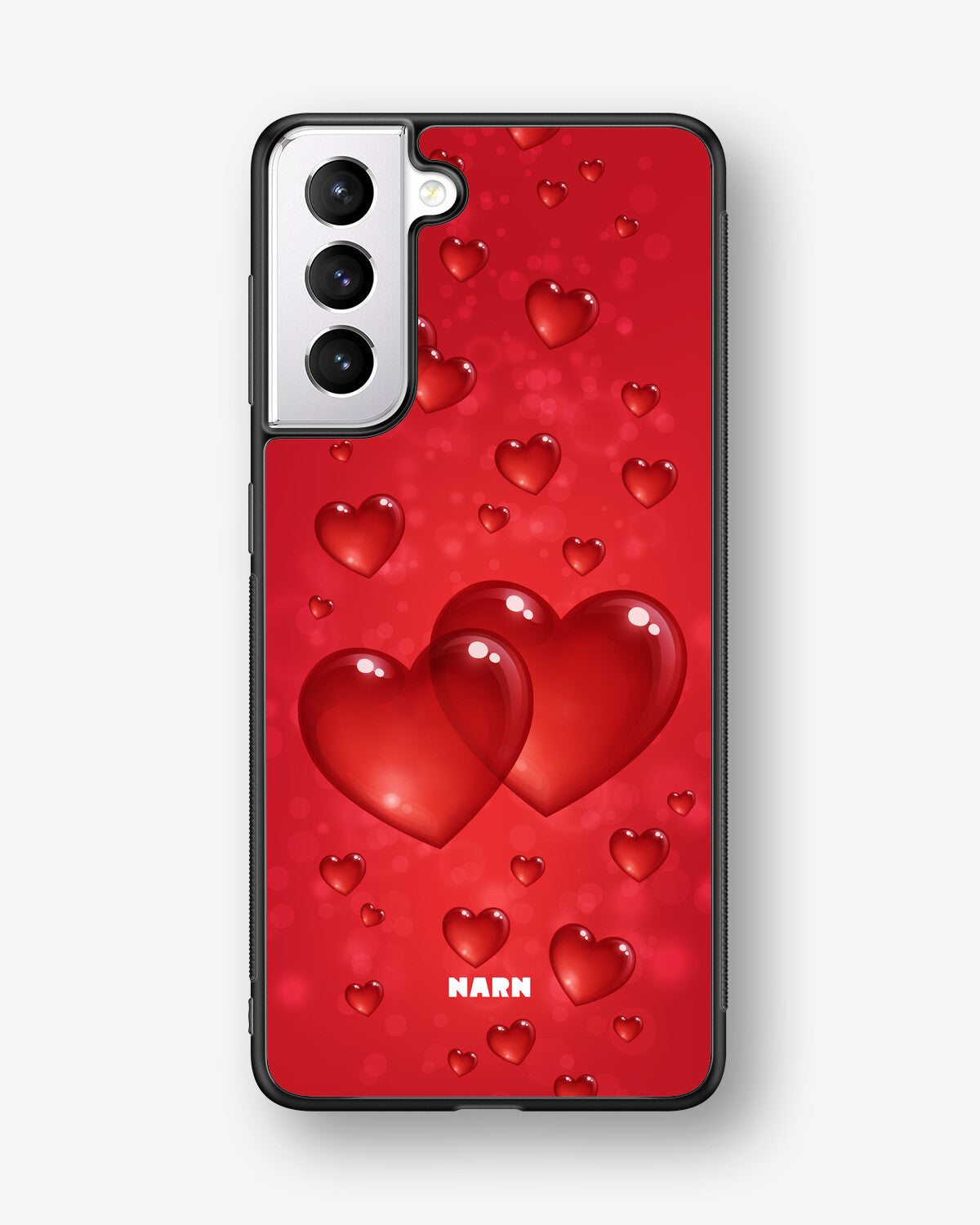 Samsung Galaxy S21 Hard Case – Red Romance - View 1
