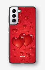 Samsung Galaxy S21 Hard Case – Red Romance - View 1