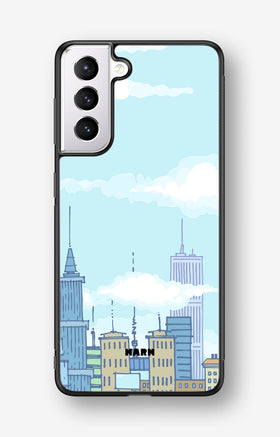 Samsung Galaxy S21 Hard Case – Skyline - View 1