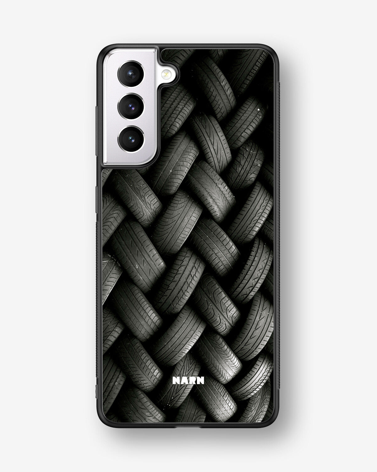 Samsung Galaxy S21 Hard Case – Tires Wall - View 1