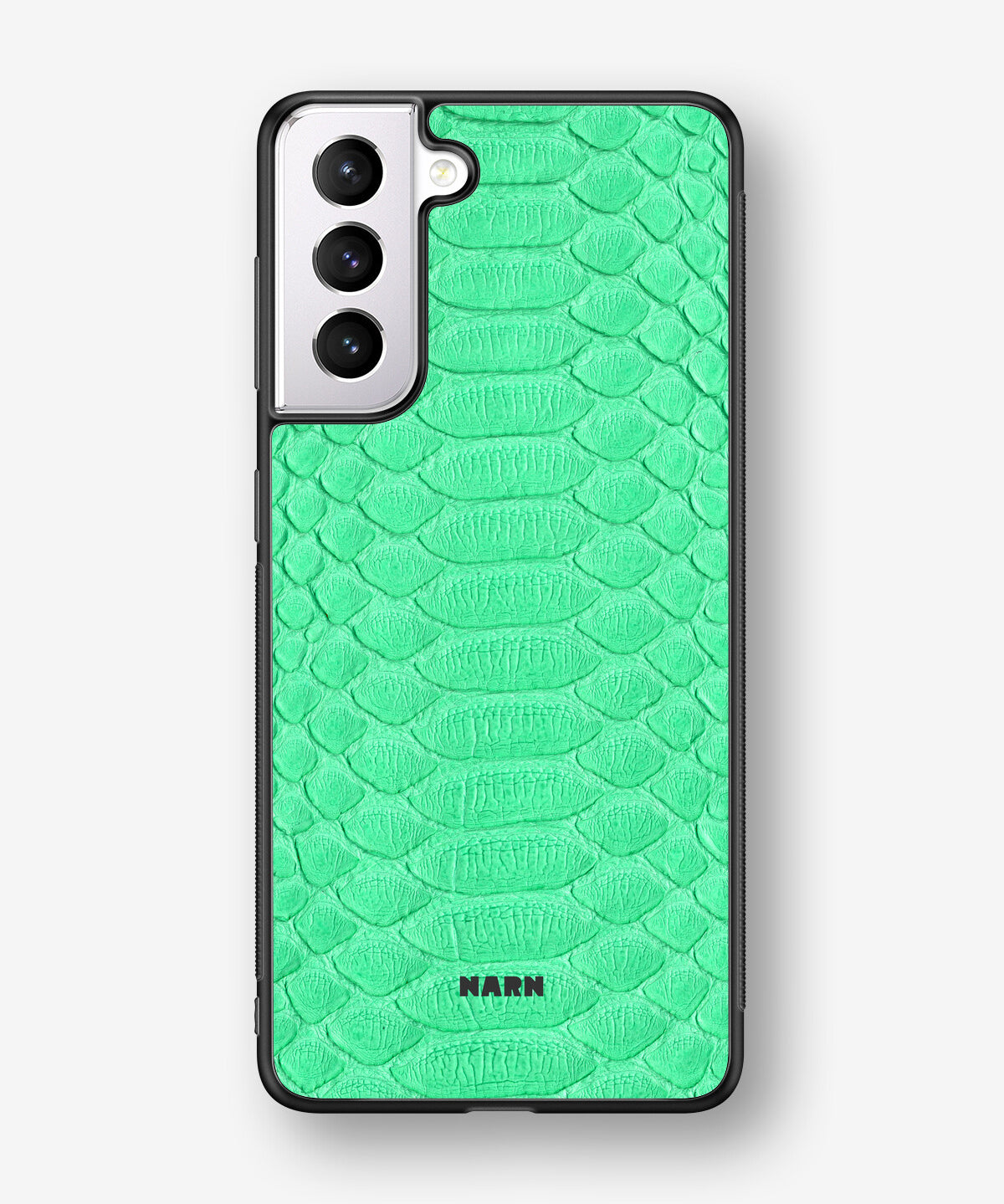 Samsung Galaxy S21 Hard Case – Turquoise Snake - View 1