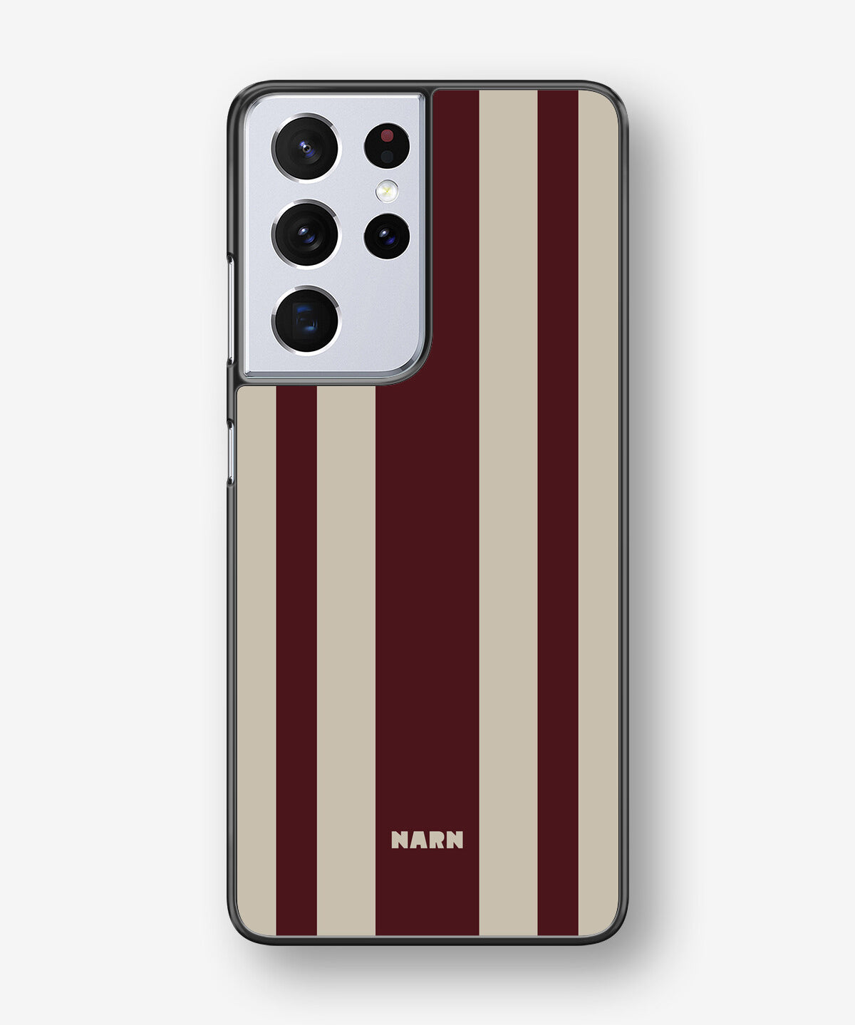 Samsung Galaxy S21 Ultra Hard Case – Bordeaux Stripe - View 1