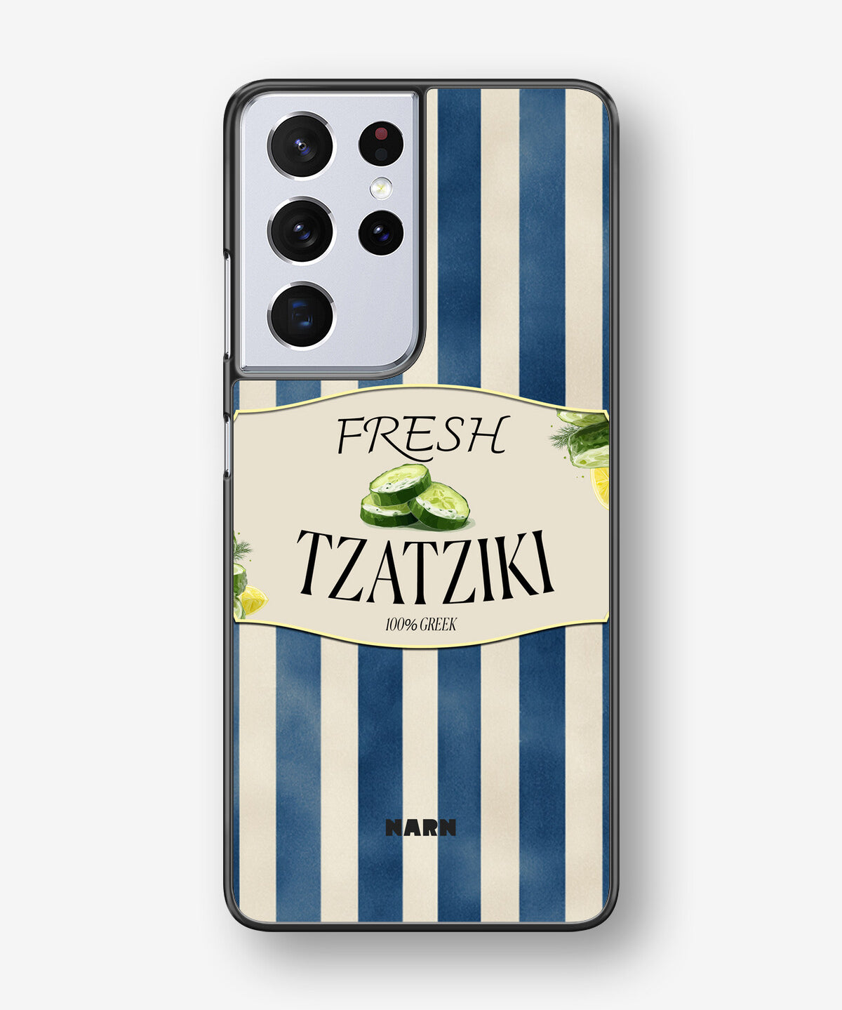 Samsung Galaxy S21 Ultra Hard Case – Greek Blues - View 1