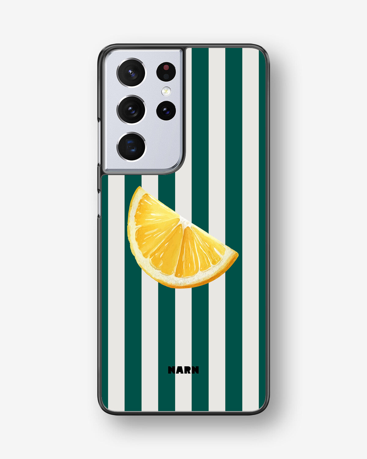 Samsung Galaxy S21 Ultra Hard Case – Lemon Stripes - View 1