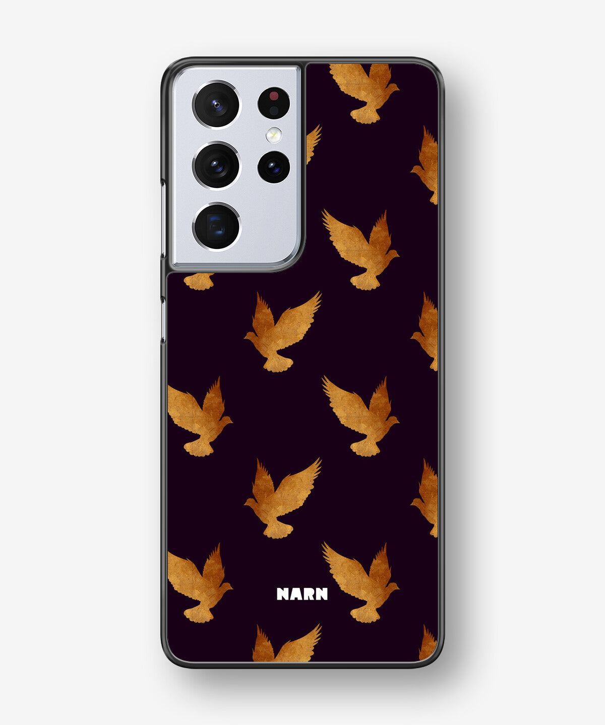 Samsung Galaxy S21 Ultra Hard Case – Royal Doves - View 1