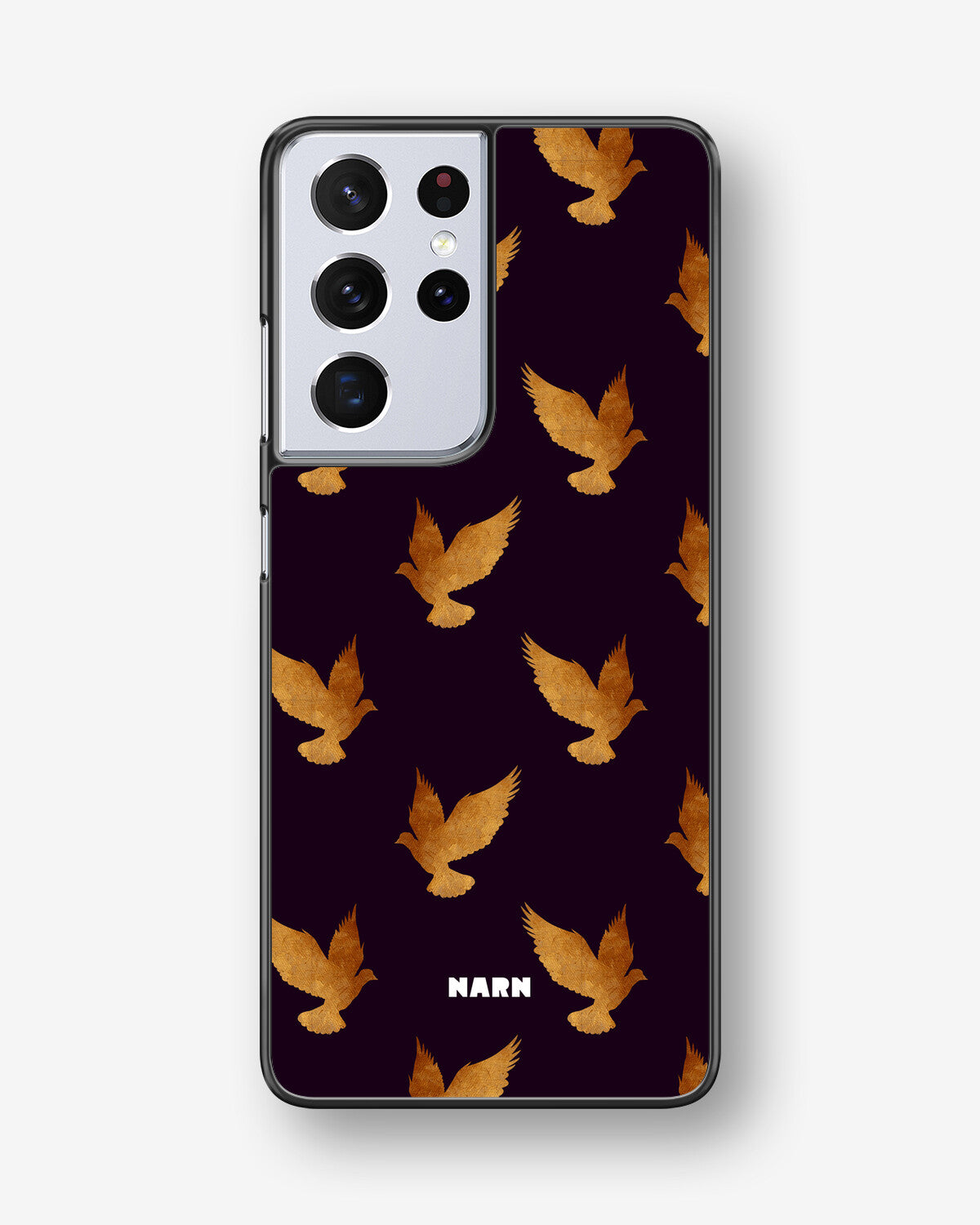 Samsung Galaxy S21 Ultra Hard Case – Royal Doves - View 1
