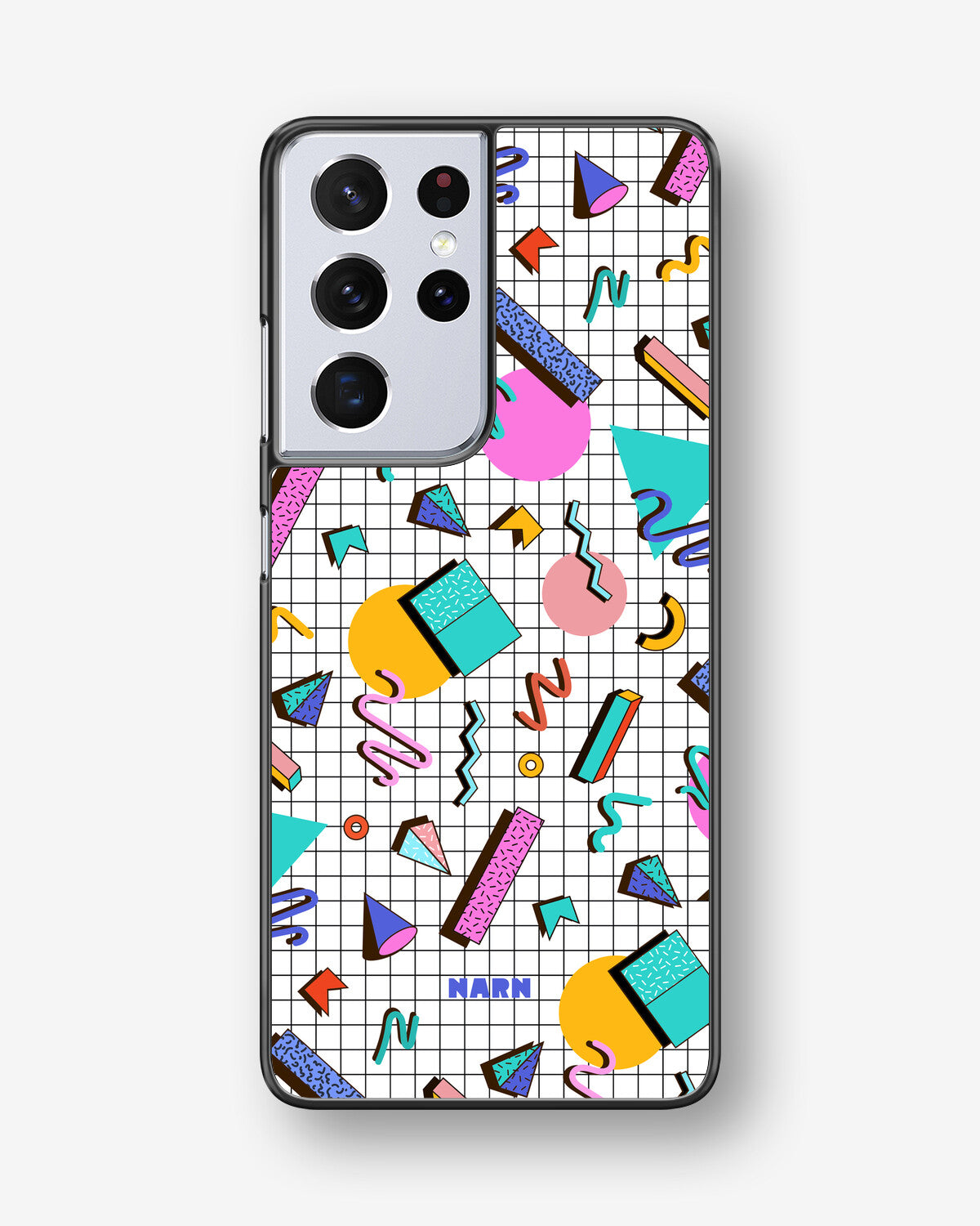 Samsung Galaxy S21 Ultra Hard Case – 80s Memphis - View 1