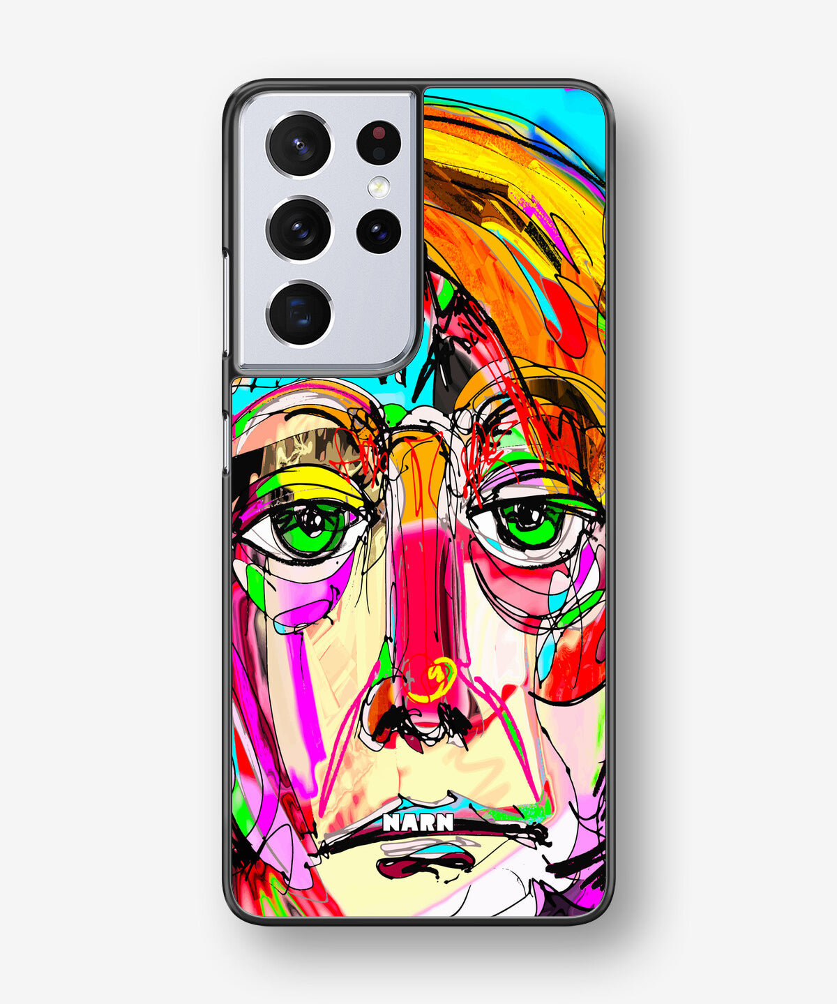 Samsung Galaxy S21 Ultra Hard Case – Abstract Portrait - View 1