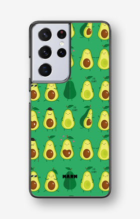 Samsung Galaxy S21 Ultra Hard Case – Avocado Mood - View 1