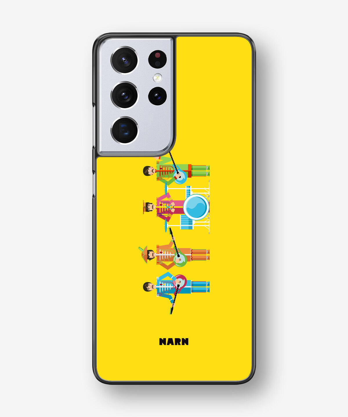 Samsung Galaxy S21 Ultra Hard Case – Beatles Yellow - View 1