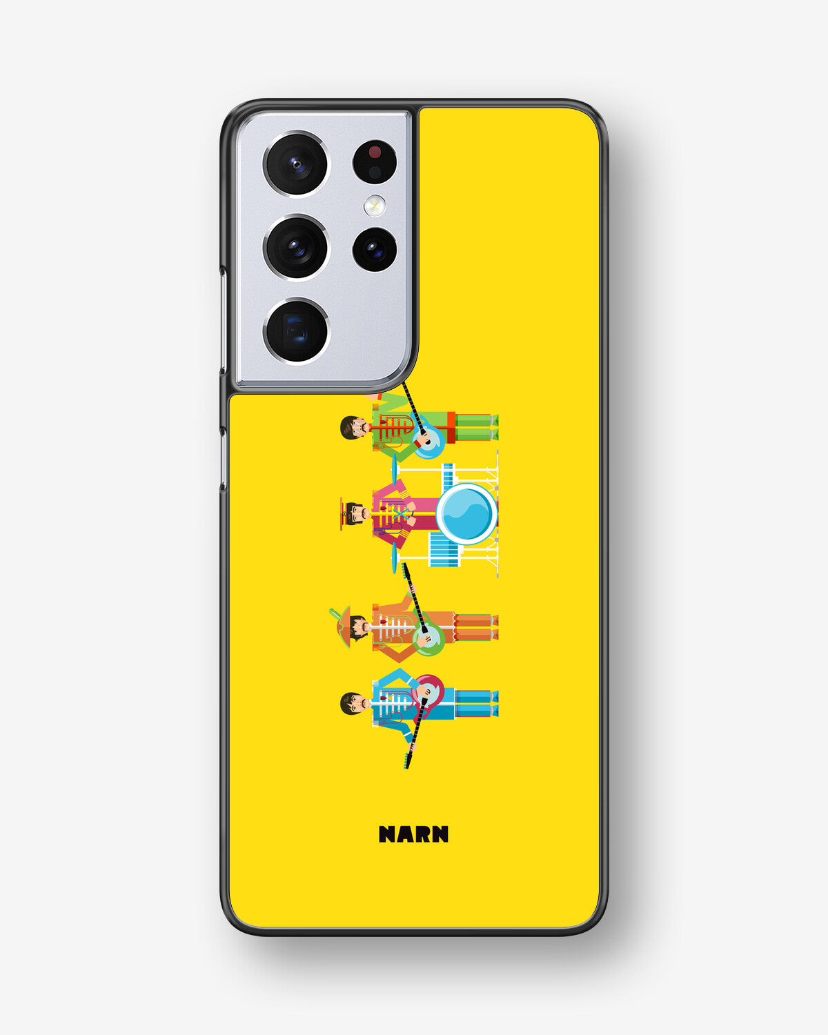 Samsung Galaxy S21 Ultra Hard Case – Beatles Yellow - View 1