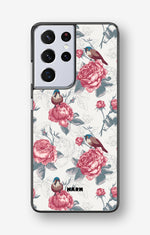 Samsung Galaxy S21 Ultra Hard Case – Birds Among Roses - View 1