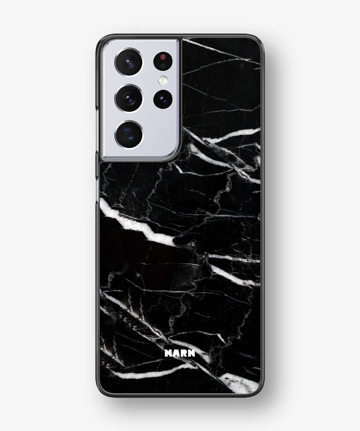 Samsung Galaxy S21 Ultra Hard Case – Black Marble - View 1