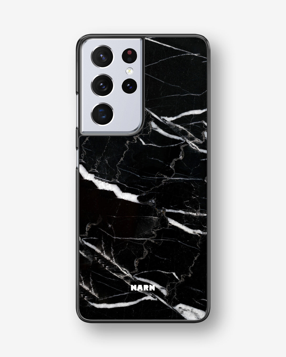 Samsung Galaxy S21 Ultra Hard Case – Black Marble - View 1