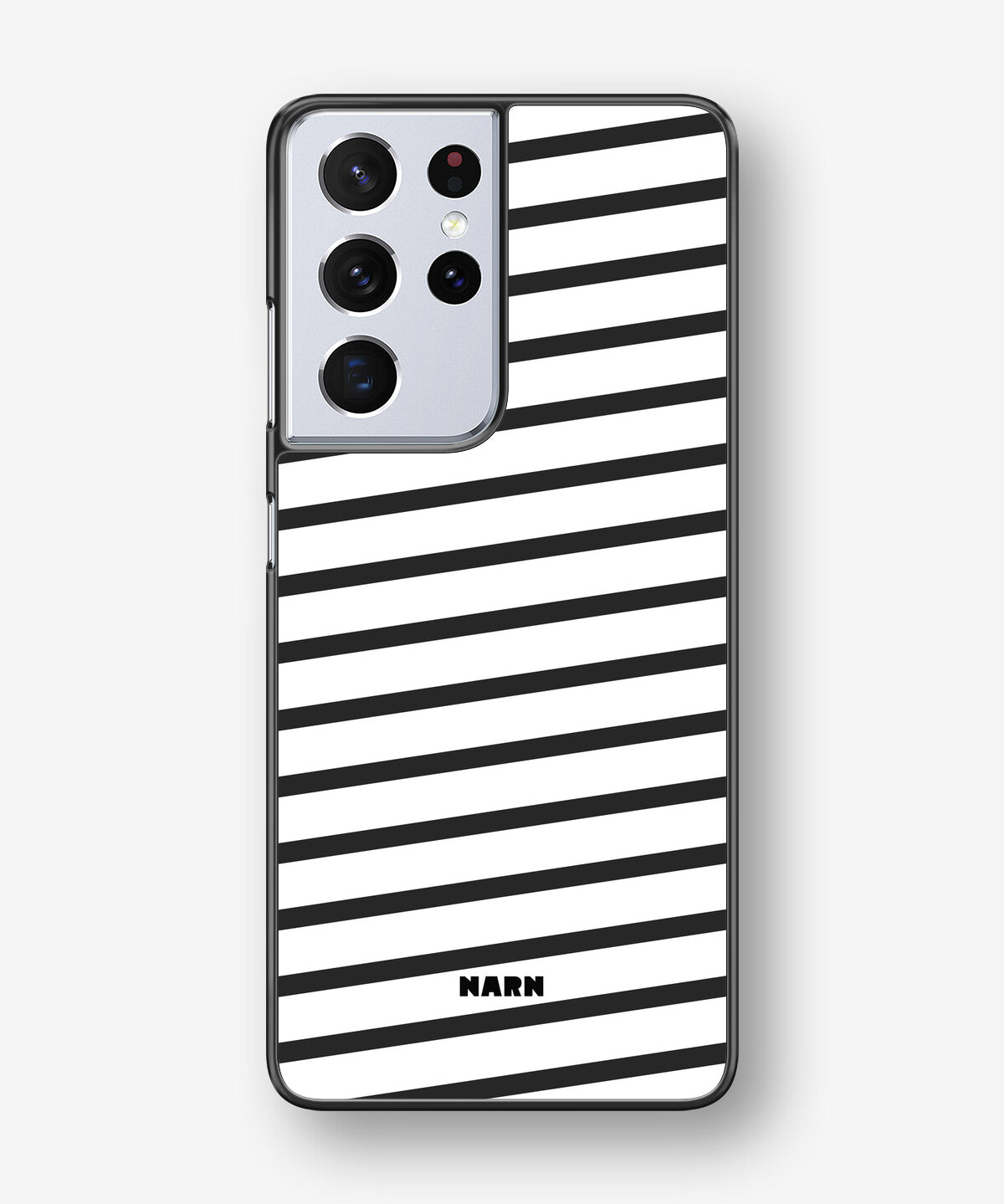 Samsung Galaxy S21 Ultra Hard Case – Black Stripes - View 1
