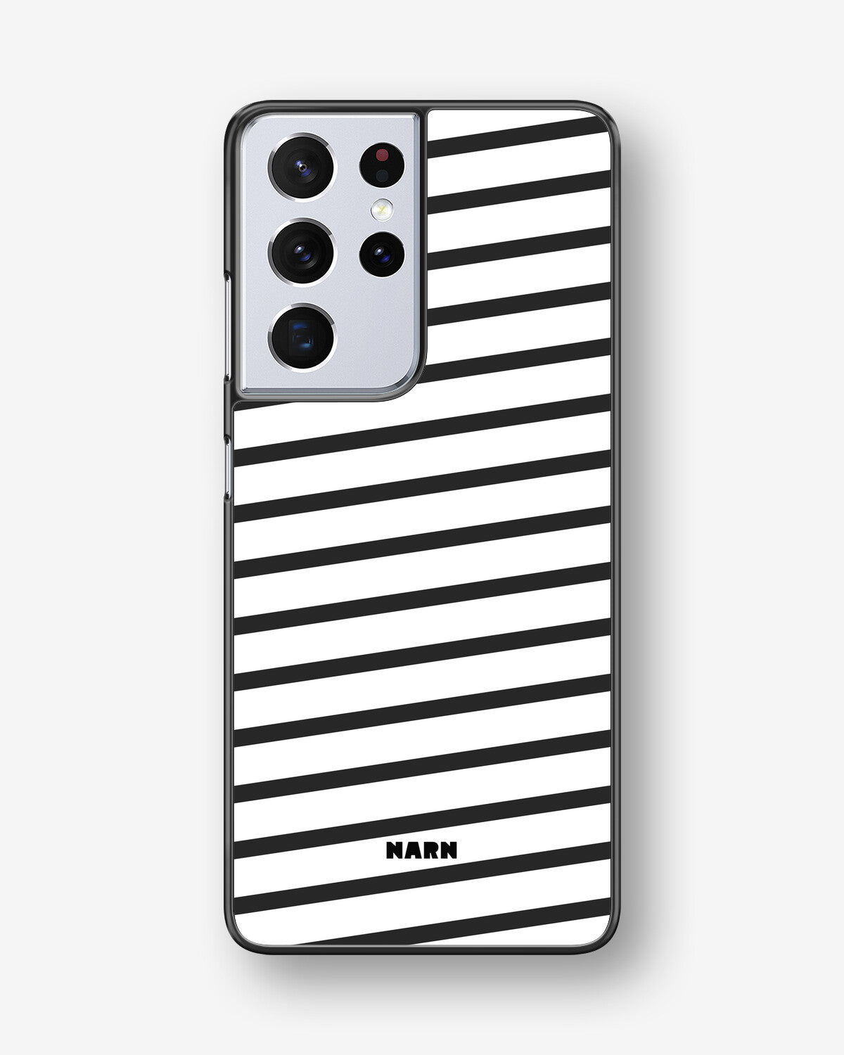 Samsung Galaxy S21 Ultra Hard Case – Black Stripes - View 1