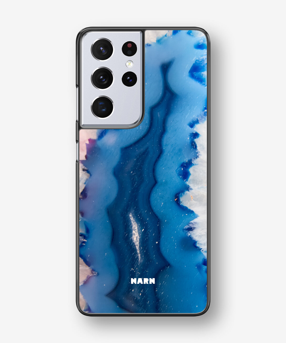 Samsung Galaxy S21 Ultra Hard Case – Blue Agate - View 1