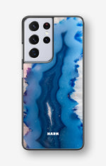 Samsung Galaxy S21 Ultra Hard Case – Blue Agate - View 1