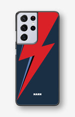 Samsung Galaxy S21 Ultra Hard Case – Blue Bowie - View 1