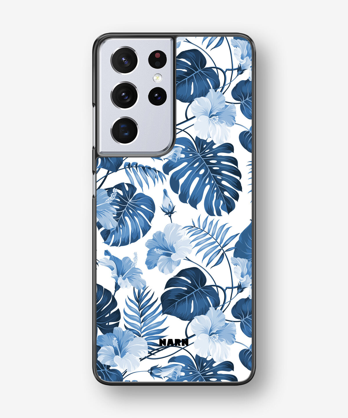 Samsung Galaxy S21 Ultra Hard Case – Blue Tropics - View 1