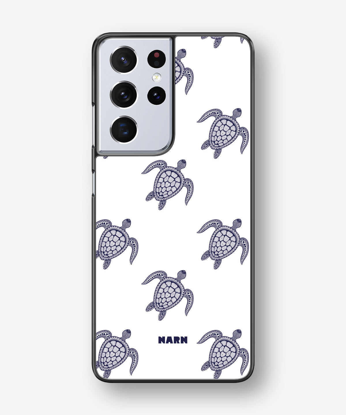 Samsung Galaxy S21 Ultra Hard Case – Blue Turtles - View 1