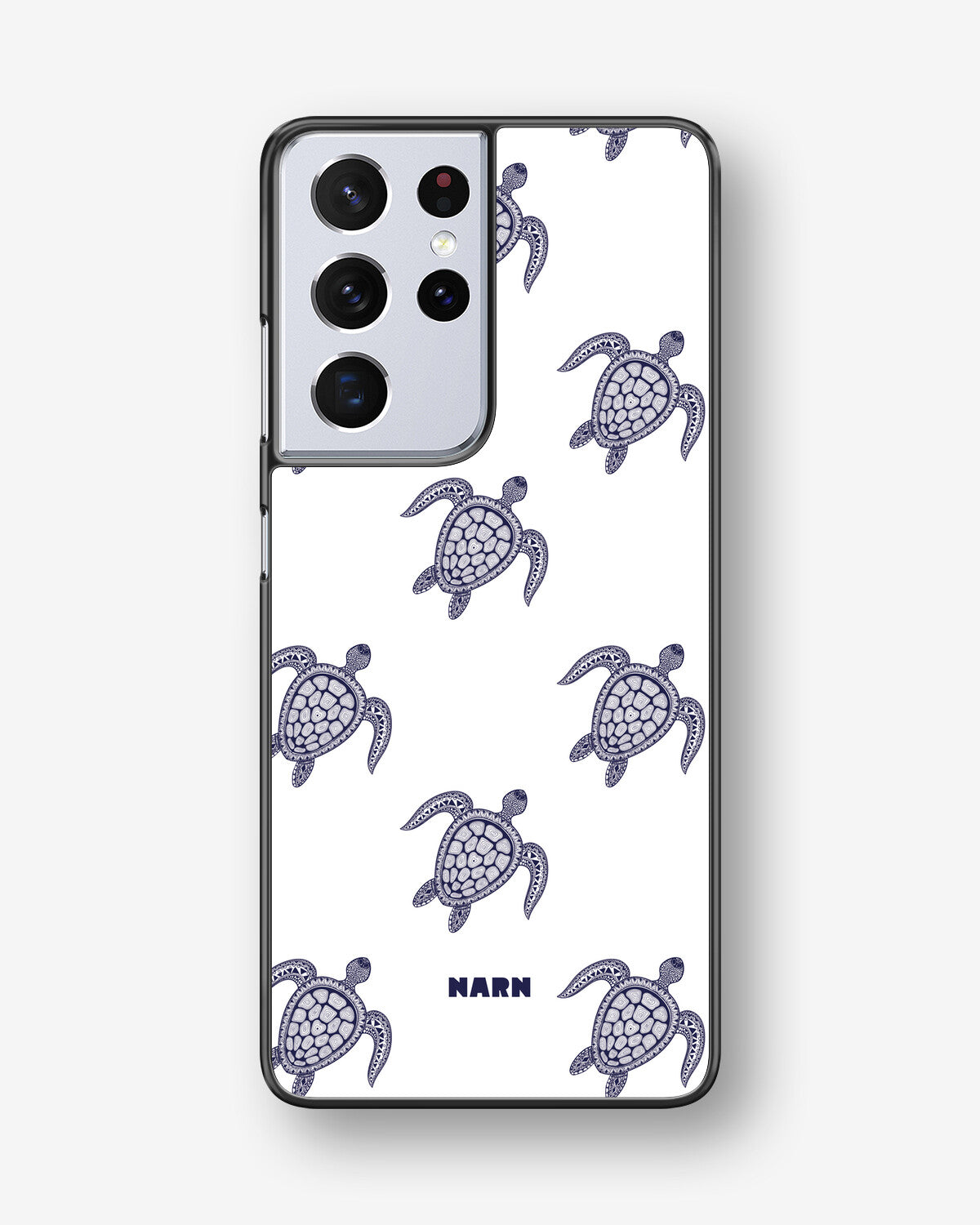 Samsung Galaxy S21 Ultra Hard Case – Blue Turtles - View 1