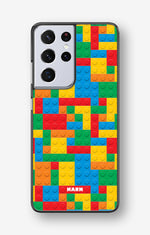 Samsung Galaxy S21 Ultra Hard Case – Building Bricks - View 1