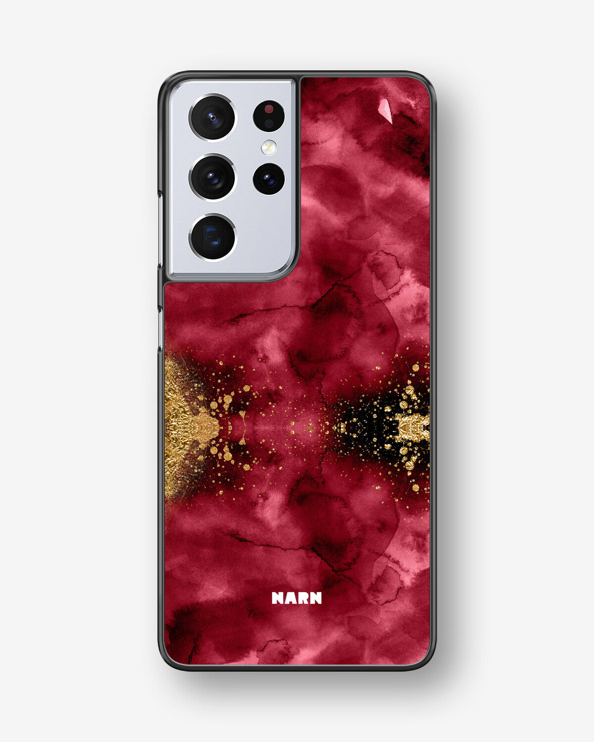 Samsung Galaxy S21 Ultra Hard Case – Burgendy Shimmer - View 1