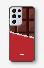 Samsung Galaxy S21 Ultra Hard Case – Chocolate Break - View 1