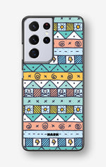 Samsung Galaxy S21 Ultra Hard Case – Cute Pattern - View 1