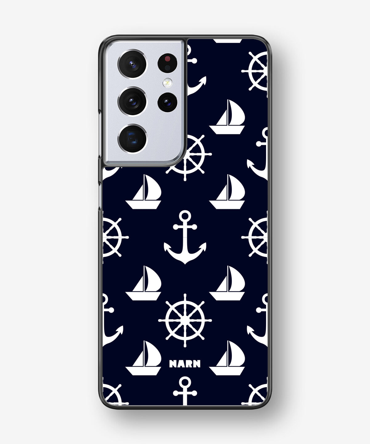 Samsung Galaxy S21 Ultra Hard Case – Deep Blue Voyage - View 1