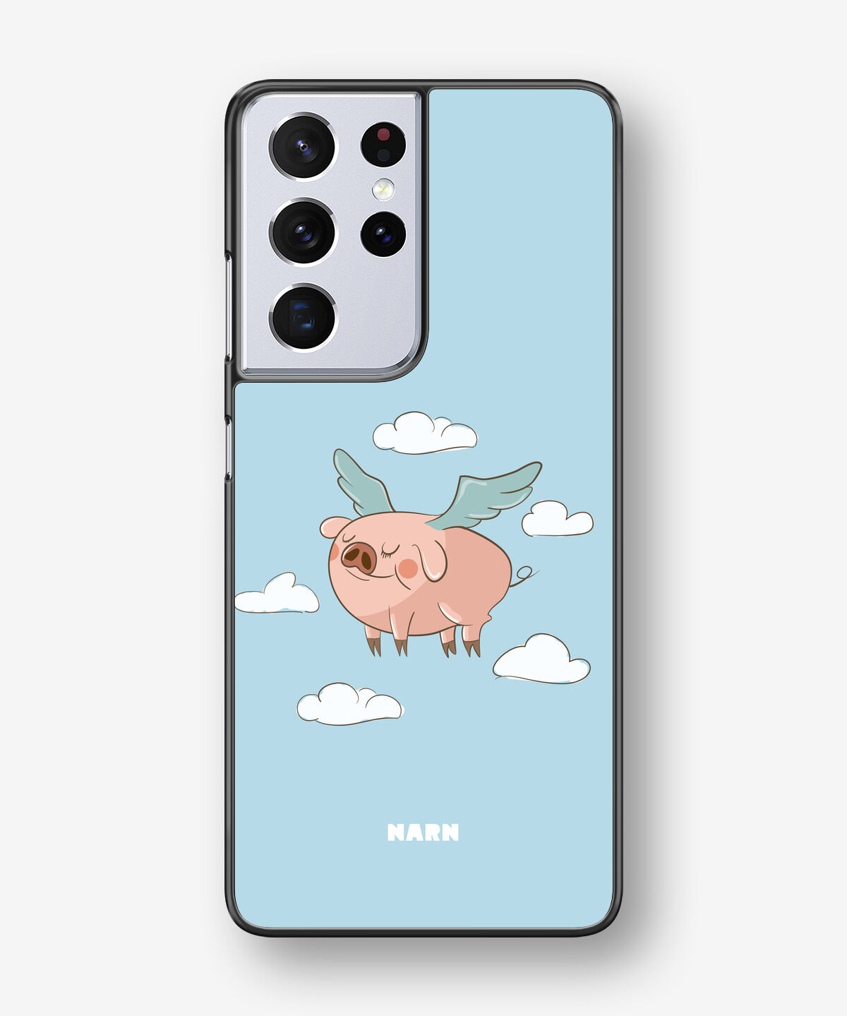 Samsung Galaxy S21 Ultra Hard Case – Dreamy Pig - View 1