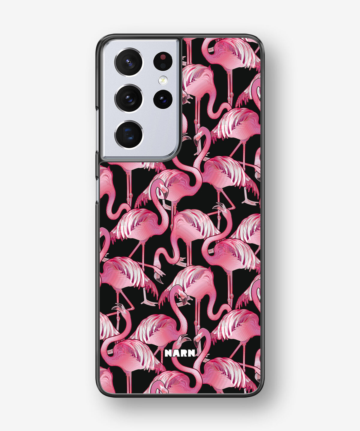 Samsung Galaxy S21 Ultra Hard Case – Flamingos - View 1