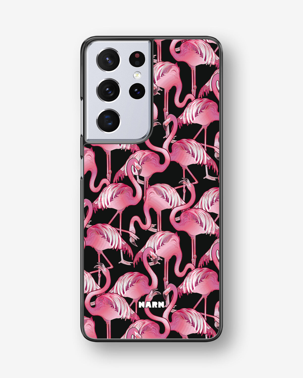 Samsung Galaxy S21 Ultra Hard Case – Flamingos - View 1