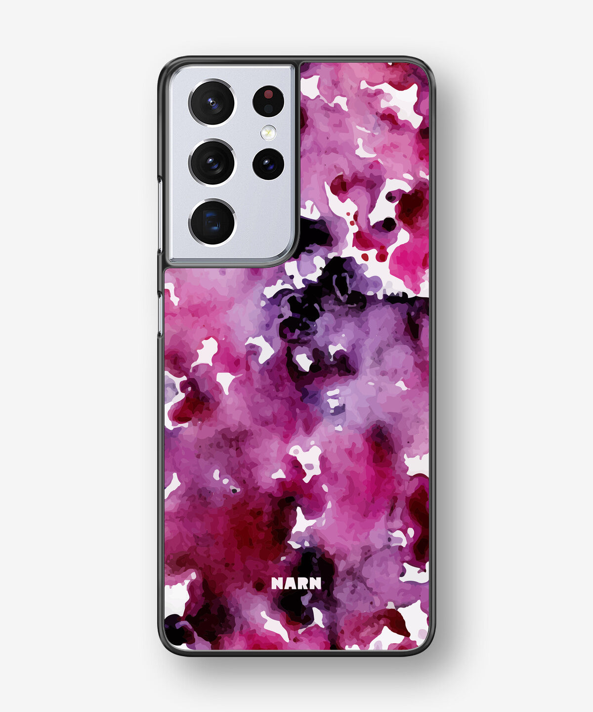 Samsung Galaxy S21 Ultra Hard Case – Floral Splash - View 1